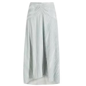 Vince Skirt Crushed velvet Ruched sage green size 8